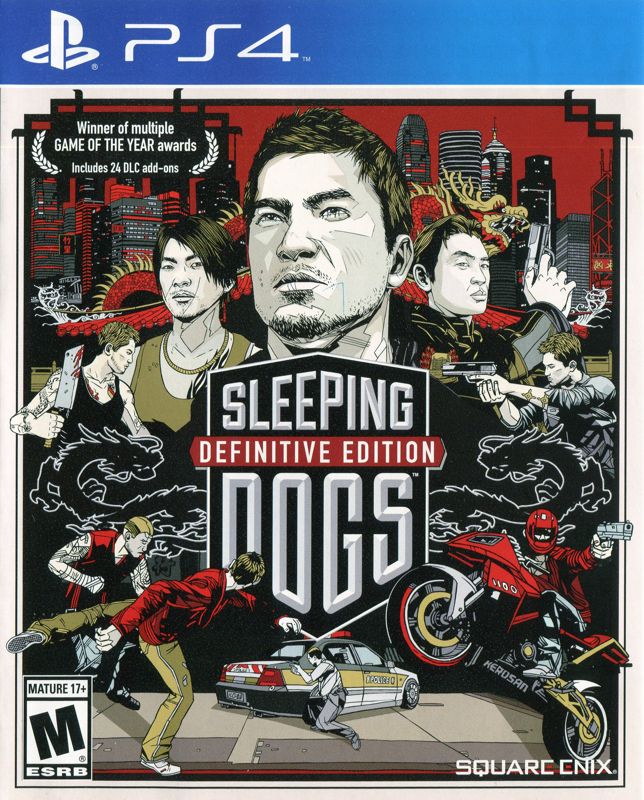 Sleeping Dogs: Definitive Edition box art for Playstation 4